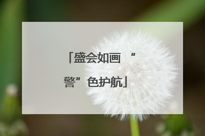盛会如画 “警”色护航