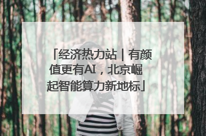 经济热力站｜有颜值更有AI，北京崛起智能算力新地标