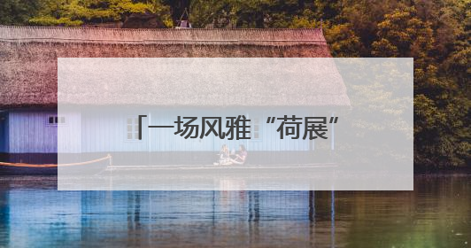 一场风雅“荷展”，背后是相隔千里两地的渊源和令人感动的历史人文情怀