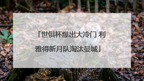 世俱杯爆出大冷门 利雅得新月队淘汰曼城