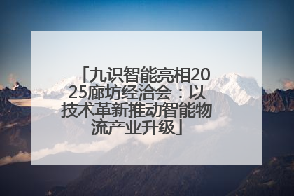 九识智能亮相2025廊坊经洽会：以技术革新推动智能物流产业升级
