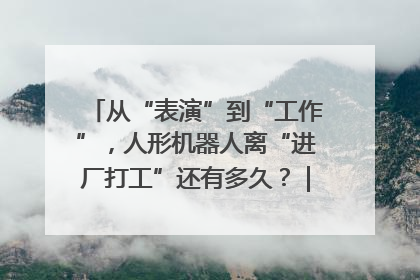 从“表演”到“工作”，人形机器人离“进厂打工”还有多久？｜机器人商业新纪元