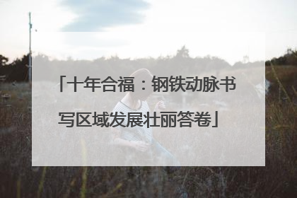 十年合福：钢铁动脉书写区域发展壮丽答卷
