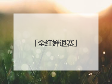 全红婵退赛