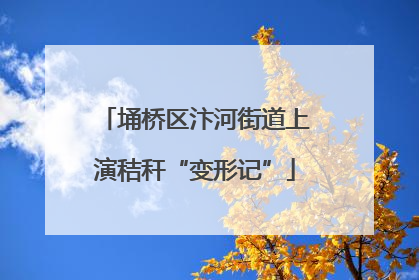 埇桥区汴河街道上演秸秆“变形记”