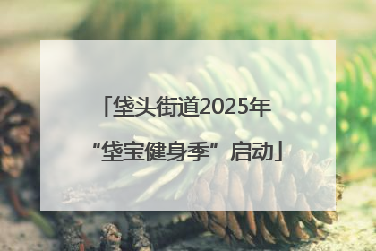 垡头街道2025年“垡宝健身季”启动