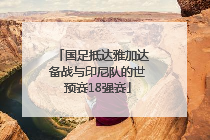 国足抵达雅加达备战与印尼队的世预赛18强赛