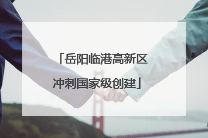 岳阳临港高新区冲刺国家级创建