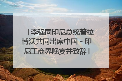 李强同印尼总统普拉博沃共同出席中国－印尼工商界晚宴并致辞