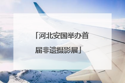 河北安国举办首届非遗摄影展