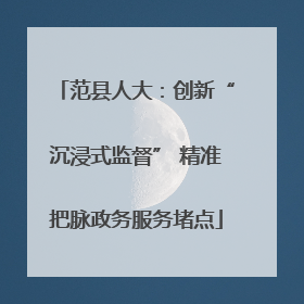 范县人大：创新“沉浸式监督” 精准把脉政务服务堵点