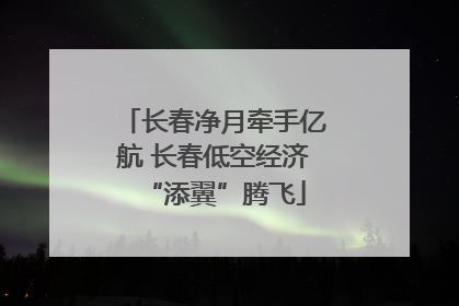 长春净月牵手亿航 长春低空经济“添翼”腾飞