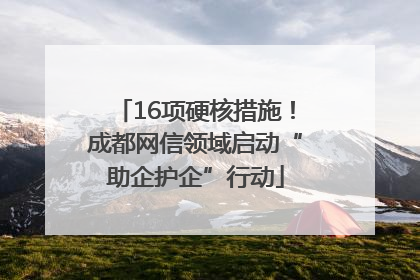 16项硬核措施！成都网信领域启动“助企护企”行动